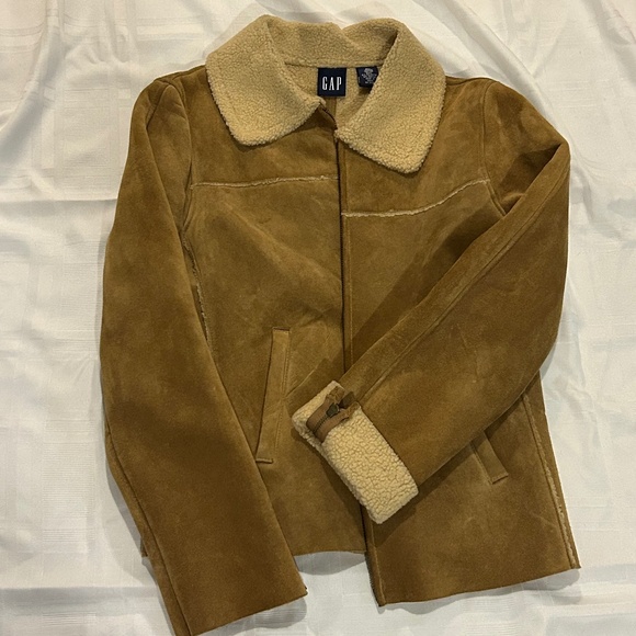 GAP Jackets & Blazers - GAP suede jacket women’s size XL